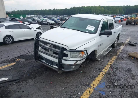 2013 Ram 1500 Outdoorsman z USA, uszkodzony, nr VIN 1C6RR7LT0DS723201